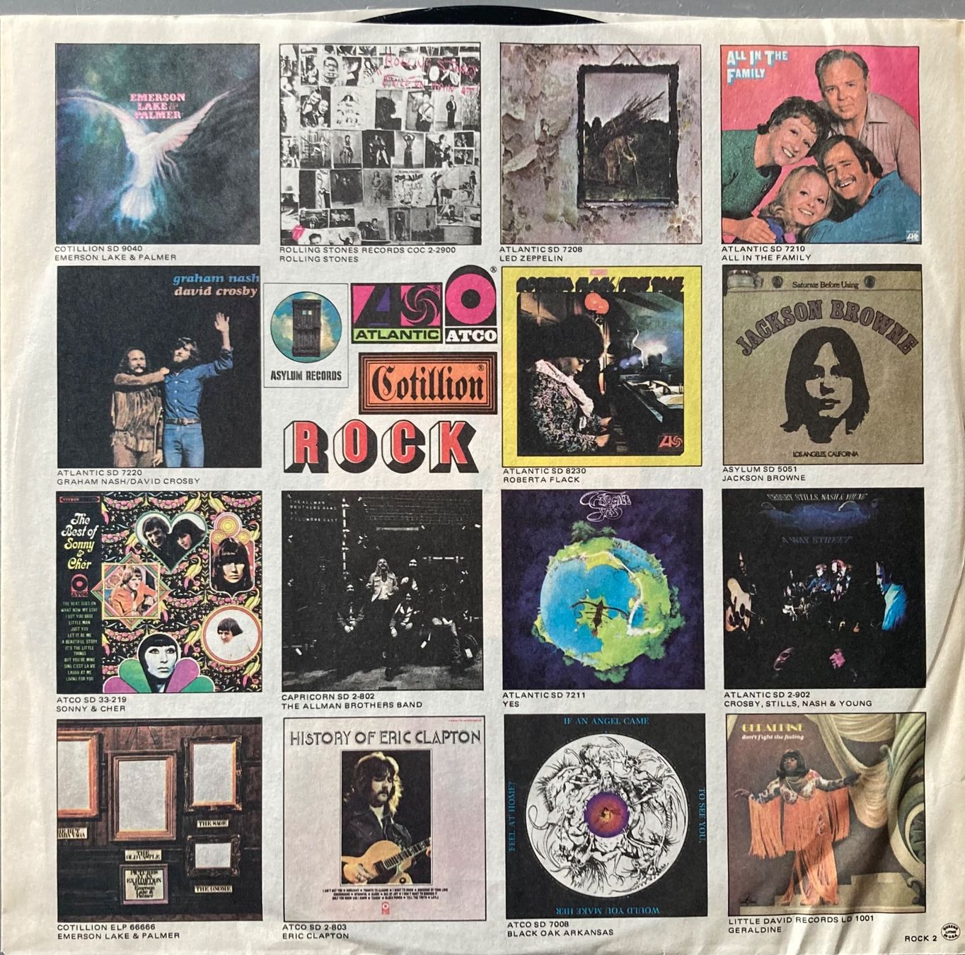 Dischi in vinile: DEREK & THE DOMINOS / ERIC CLAPTON - IN CONCERT – Usato da Poliez-Pittet venduto da Newtown-Records 2