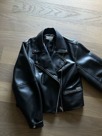 Kunstlederjacke Mango
