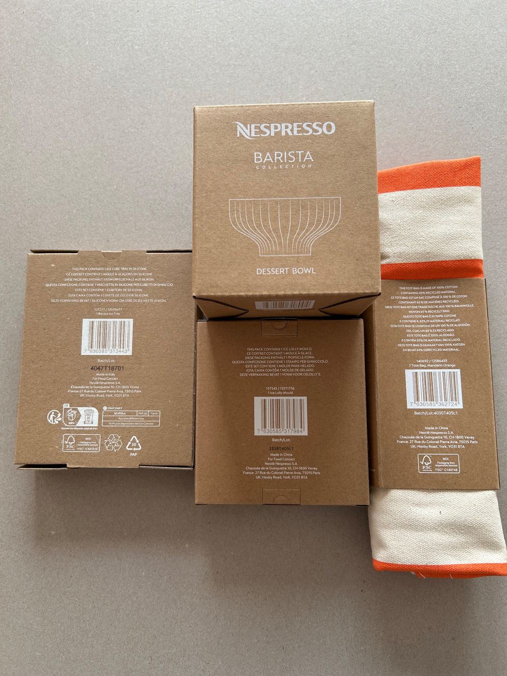 Geschirrsets: Nespresso-Set – Neu und originalverpackt aus Neu St.Johann von har_f865 1