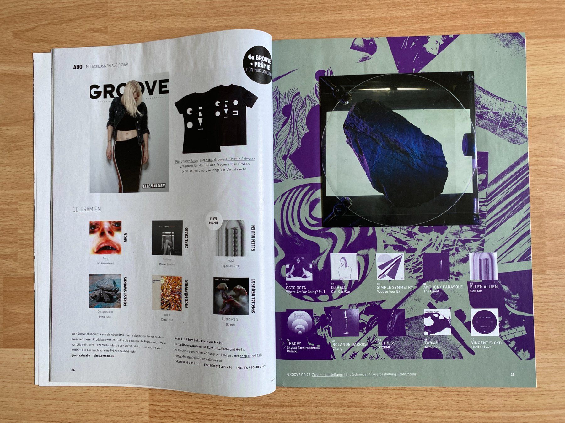 Riviste & Magazine: Groove Magazin mit CD Ellen Allien – Nuovo (secondo la descrizione) da Gümligen venduto da Vicky2 1