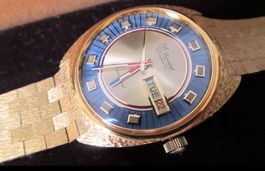 Lucien Piccard Luccard Automatik Day-Date Vintage 1970er