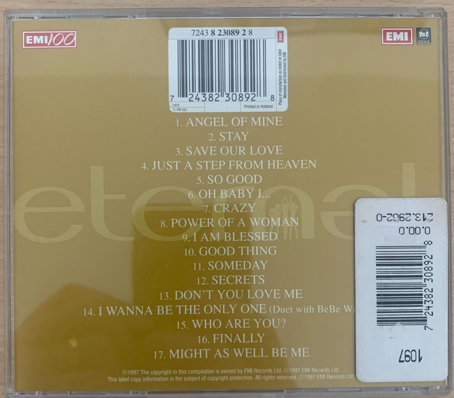CDs: Eternal - The Best – Gebraucht aus Zürich von recordman01 1