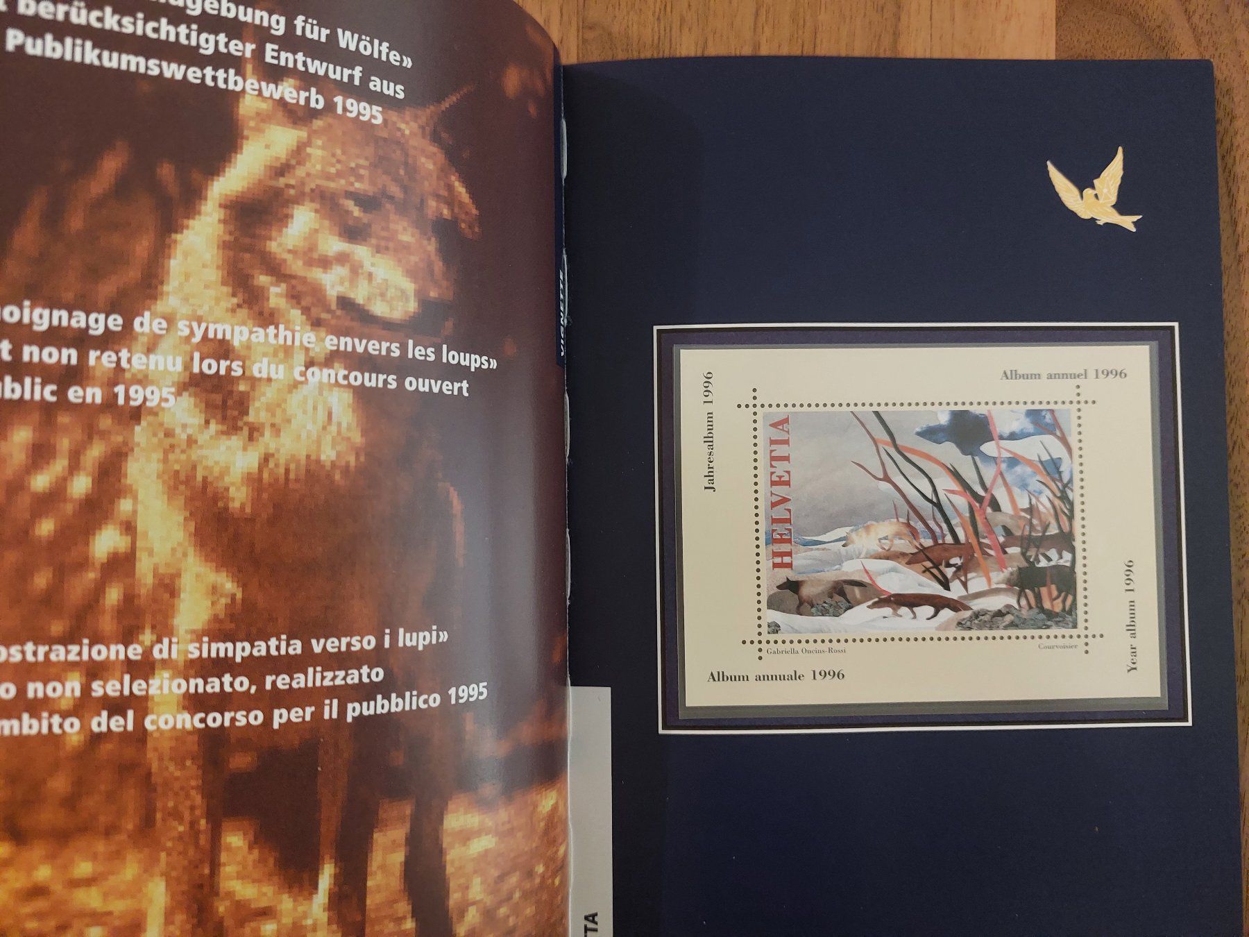 Alle Briefmarken: Briefmarken - PTT Jahrbuch 1996 Postfrisch – Gebraucht aus Rheinfelden von FilmAuktion 1