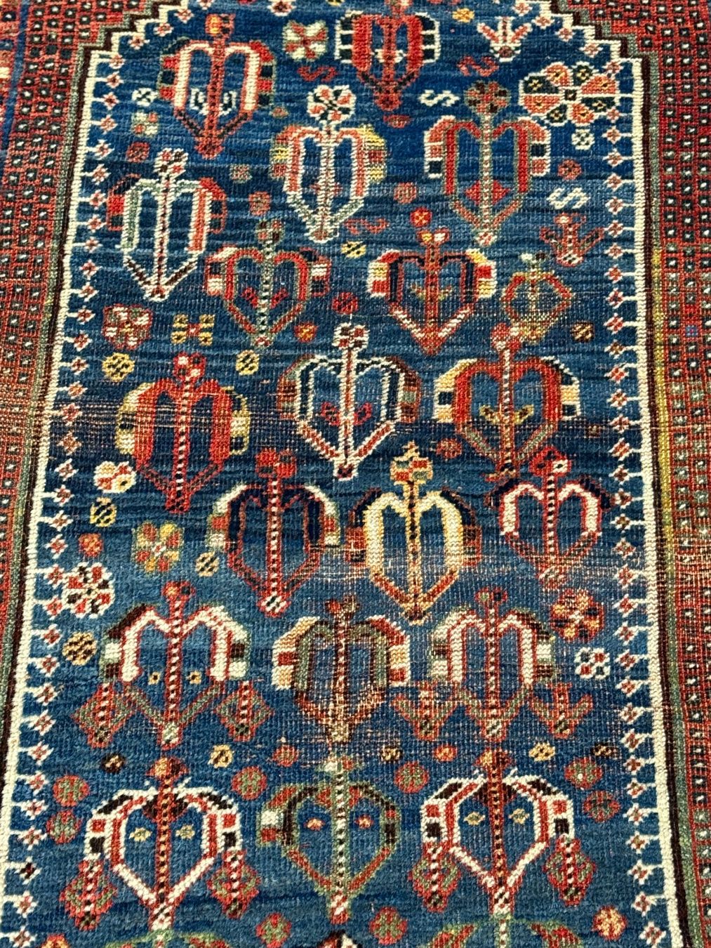 Tappeti: Khamseh antiker Teppich mit wundervollen Farben 117x80cm – Usato da Vacallo venduto da cri_229f 6
