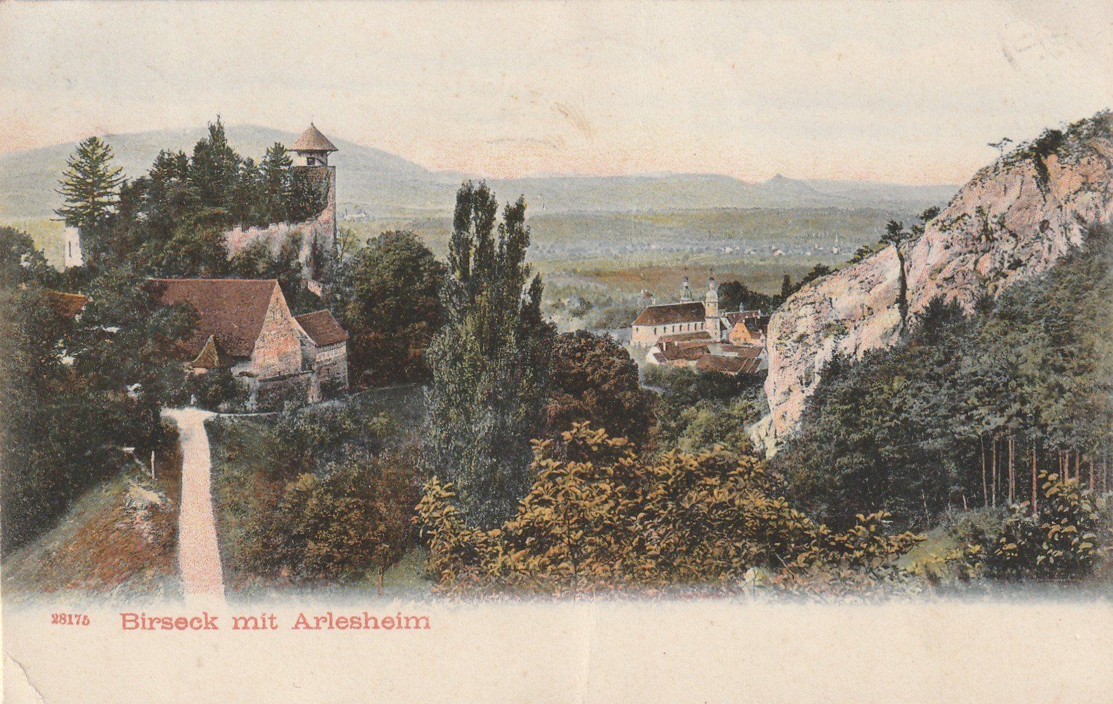 Ansichtskarten: Birseck mit Arlesheim – Gebraucht aus Rorschacherberg von fratovi2