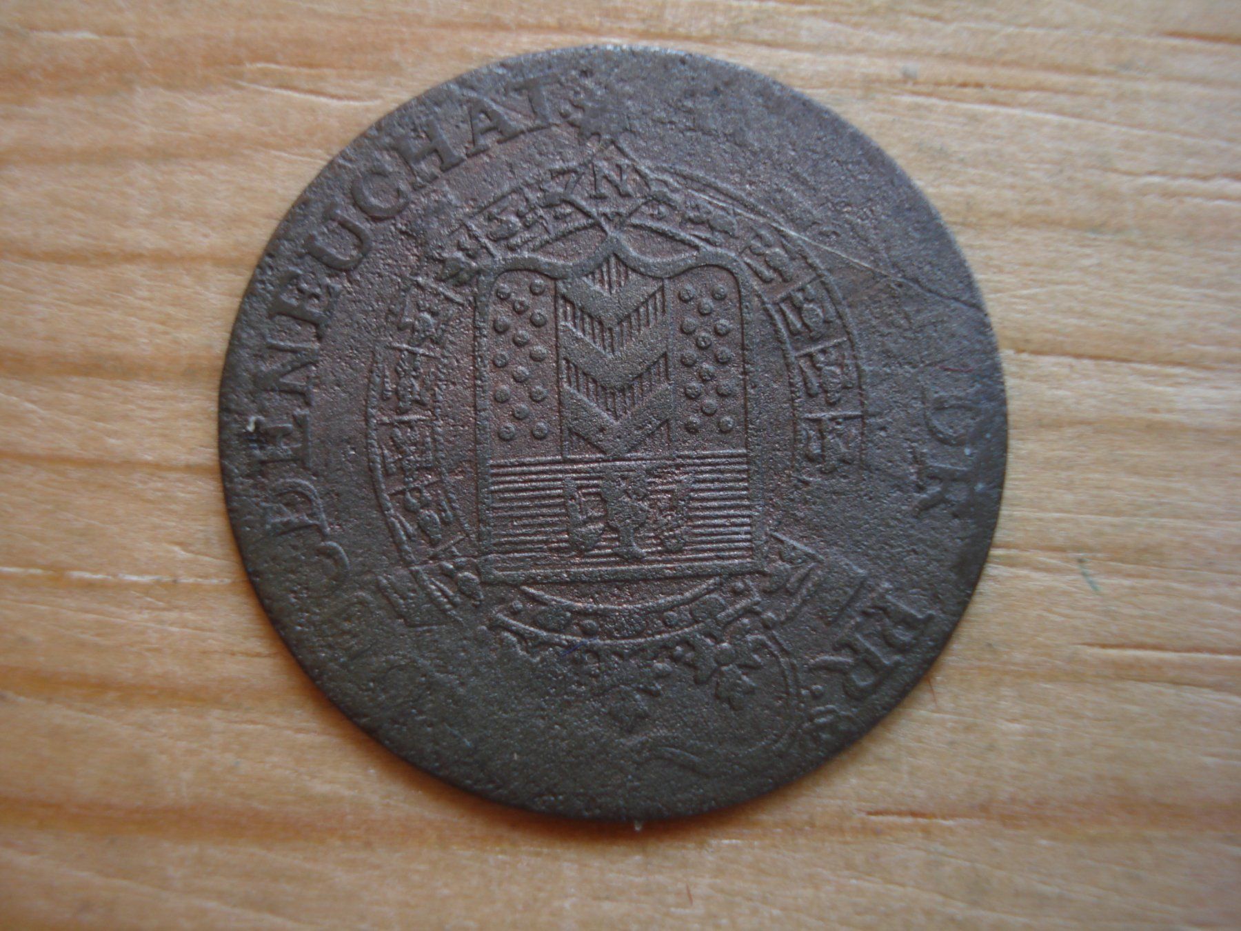Alle Münzen: (P2) Neuchâtel 1/2 batz 1807 – Gebraucht aus Erlach von Net-Coins 1