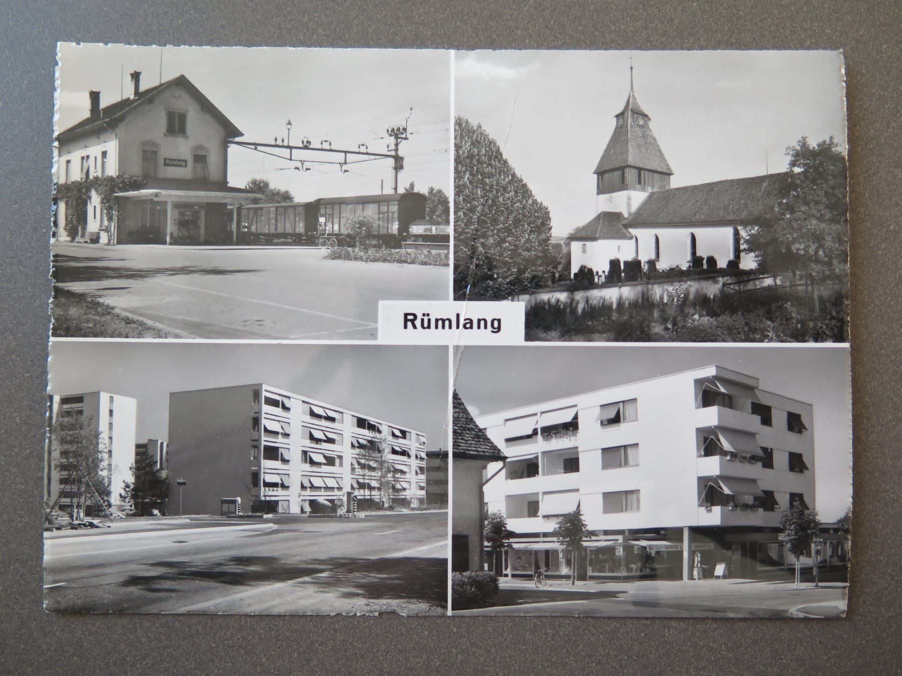 Cartoline postali: RÜMLANG - 4-BILDRIGE AK – Usato da Wittenbach venduto da lipasal
