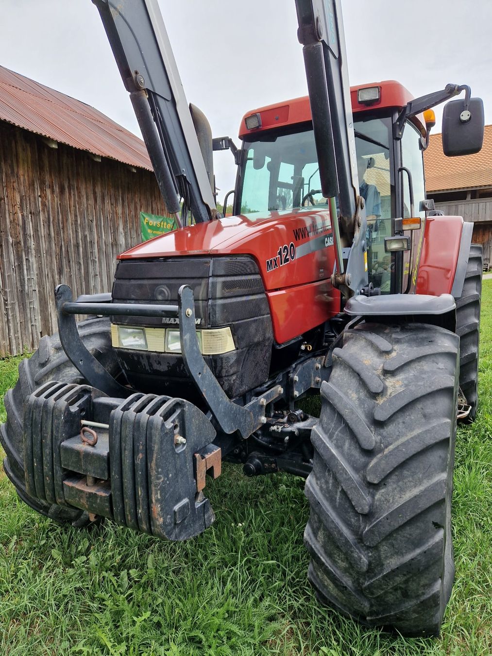 Case IH Traktoren: Case IH MX 120 – Gebraucht aus Alterswil FR von Farmer1992. 1