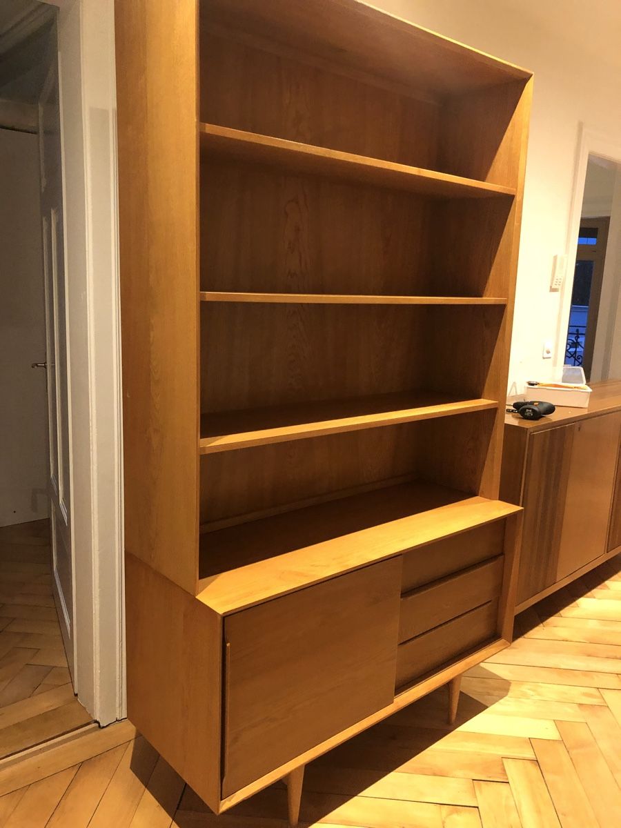 Scaffali: PORTOBELLO Vintage Bücherregal Eichenholz – Usato da Kilchberg ZH venduto da MaM82 5