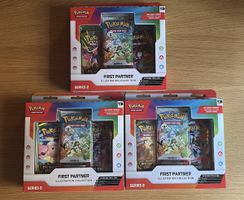 3 box Pokémon first partner illustration series 2