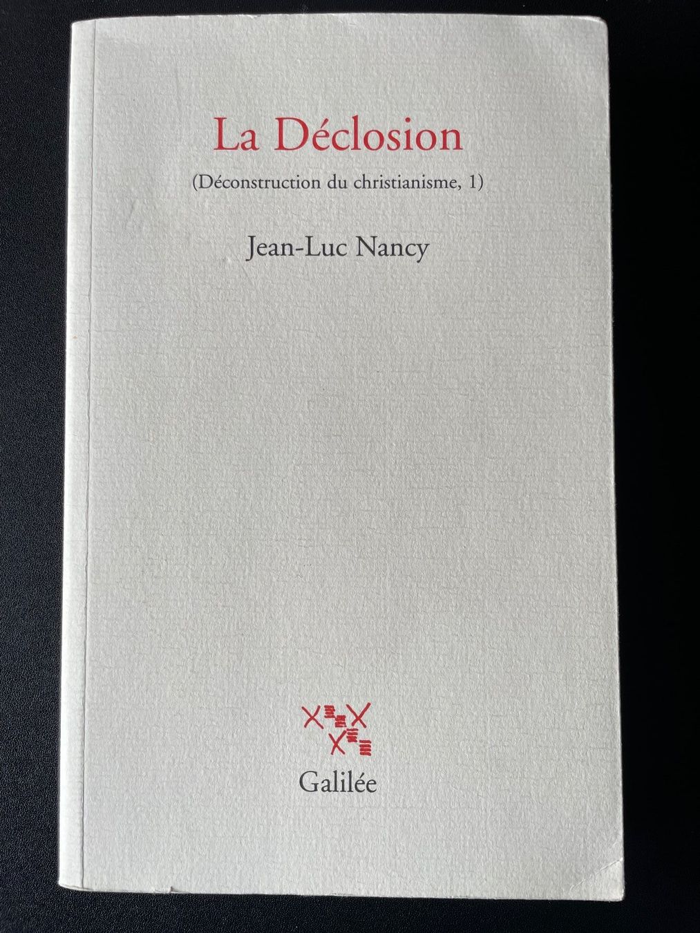 Libri: La Déclosion (Déconstruction du christianisme, 1) – Usato da Zürich venduto da bri_pt8h