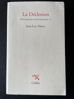 La Déclosion (Déconstruction du christianisme, 1)