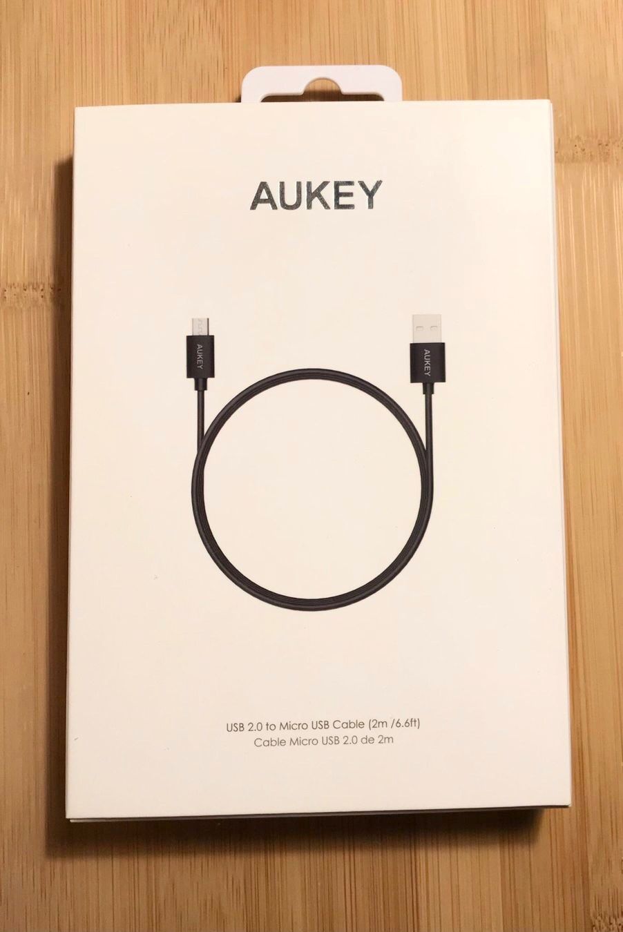 Kabel: Hochwertiges Aukey USB / Micro USB Kabel schwarz 2m NEU – Neu und originalverpackt aus Zürich von Glenfarclas15 2
