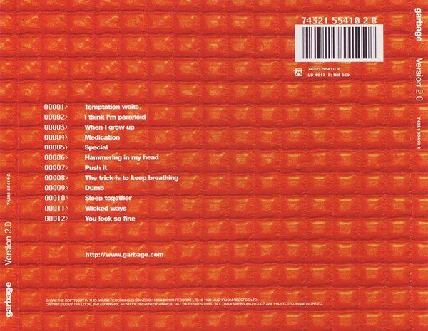 CD: Garbage – Version 2.0 – Usato da St.Gallen venduto da jalamusic 1