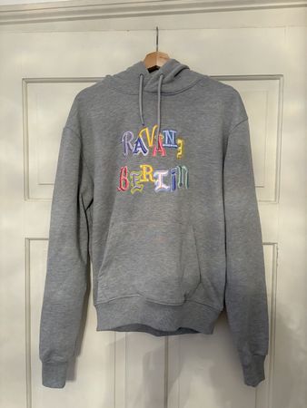 Ravani Berlin Hoodie Grau Gr. S