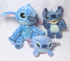3x Stitch Plüsch Figur - Disney's Lilo & Stitch