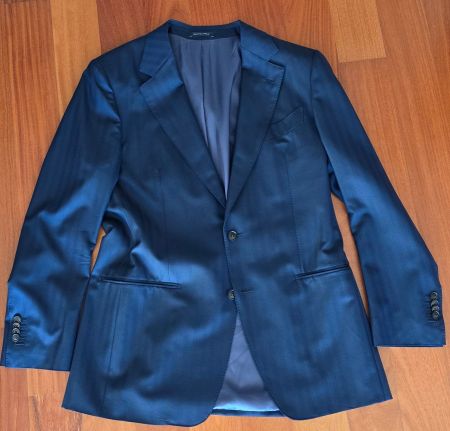 Suitsupply Full Canvas Anzug navy Gr. 52 – ungetragen