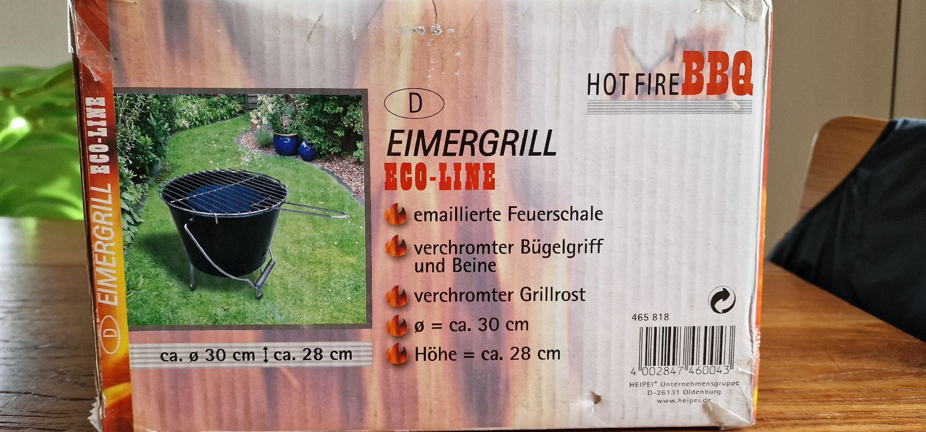 Grills: Eimergrill BBQ eco line – Neu und originalverpackt aus Rapperswil BE von Odev