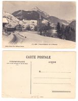Ormont-Dessous et le Pic Chaussy