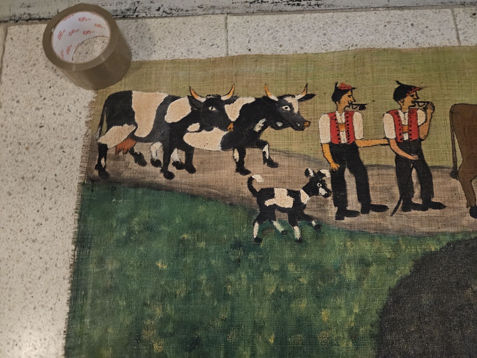 Dipinti: gemälde appenzell – Usato da Schwellbrunn venduto da Rosaroterpanter 4