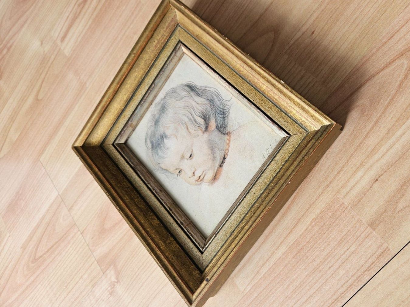 Dipinti: Peter Paul Rubens-Gesicht eines Babys – Usato da Untervaz venduto da FullFlap777