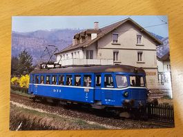 Postkarte OeBB Triebwagen Be 2/4 201 ex BLS