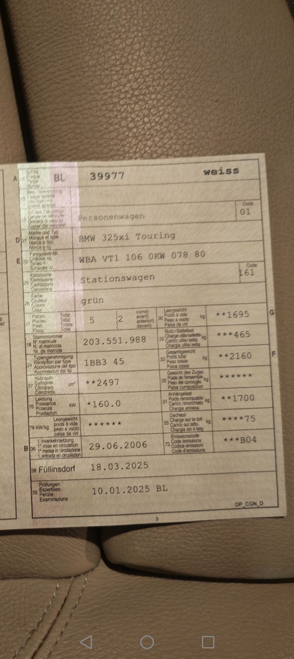 BMW Automobili: BMW 325xi – Usato da Lausen venduto da berro62 6