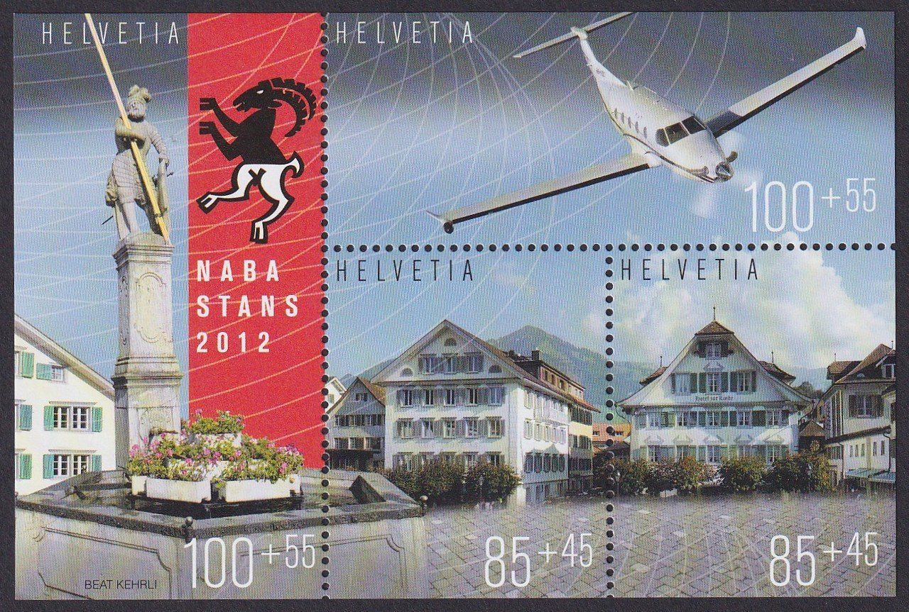 Alle Briefmarken: 2012, NABA Stans NW Block Nr. W101 postfrisch ** – Neu (gemäss Beschreibung) aus Ebikon von SilvioFreund