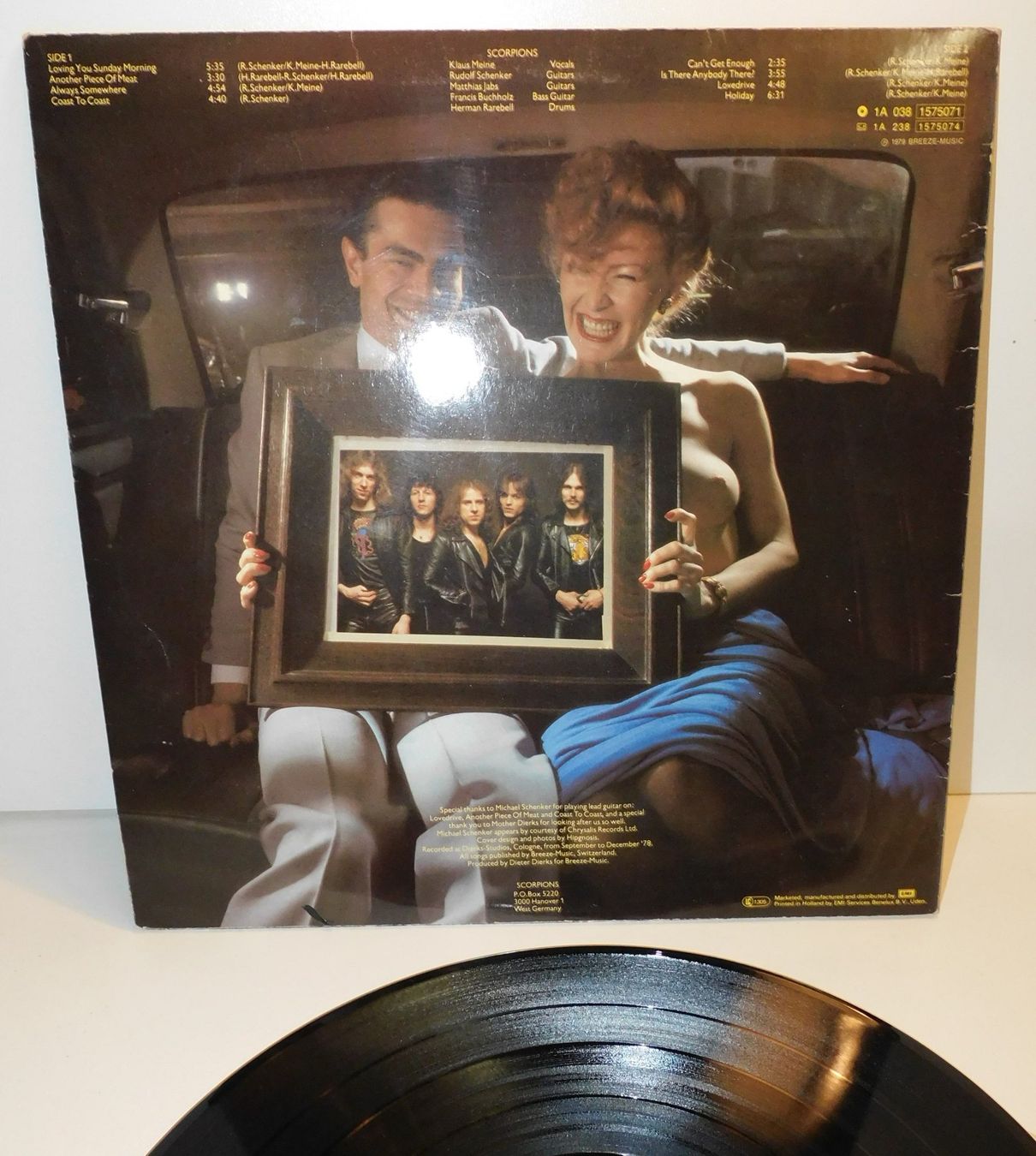Dischi in vinile: LP - 1979 - Scorpions - Lovedrive - Schallplatte    LP – Usato da Sursee venduto da 76 3