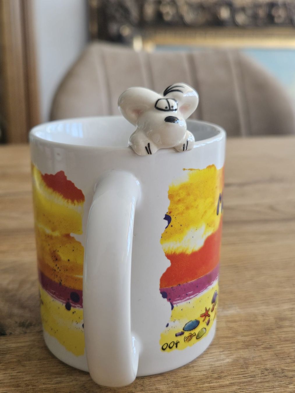 Tazze: Diddl Sammeltasse - Keramik mit 3D-Figur - 1990 – Usato da Birr venduto da DisDas 2