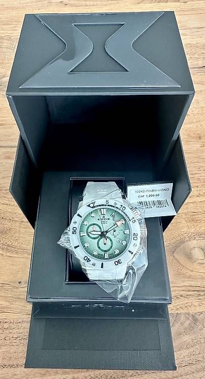 Edox Uhren: Edox CO-1 Date Chronograph – Neu und originalverpackt aus Seuzach von Seuzemer 2