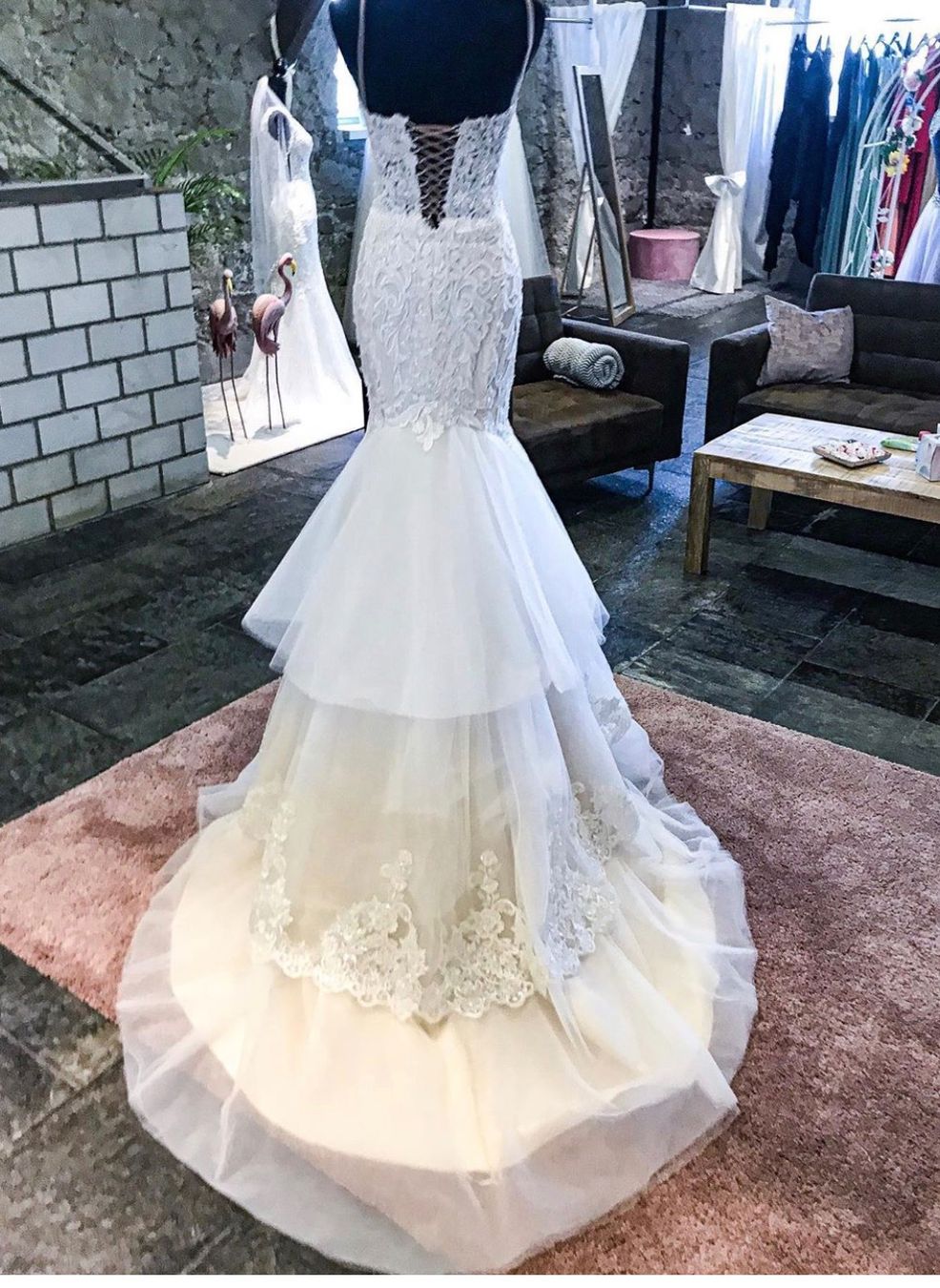 Kleider: Meerjungfrau-Brautkleid – Neu und originalverpackt aus Au SG von bih_9y6h 1