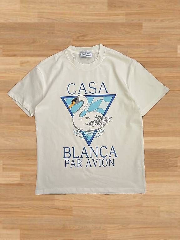 T-shirt: Weisses Casablanca T-Shirt – Nuovo (secondo la descrizione) da Basel venduto da Eca02