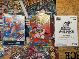 4th anniversary set Lego Luffy & don!! & tournament pack