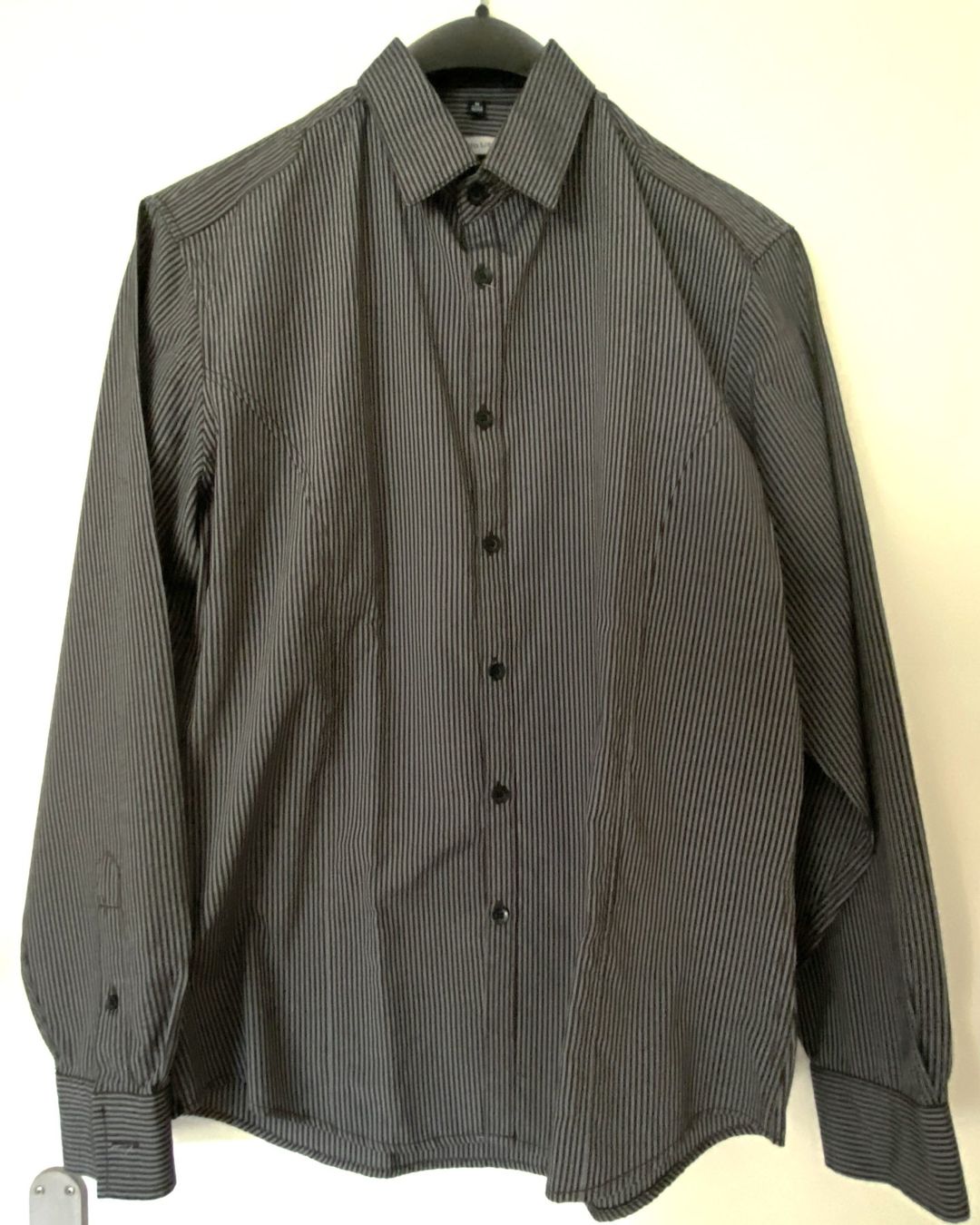 Camicie: Herren Hemd langarm Gr. 39/40 M - gestreift – Nuovo (secondo la descrizione) da Hünenberg venduto da Ecila 3