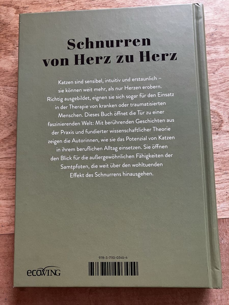 Libri: Therapie auf samtenen Pfoten – Nuovo (secondo la descrizione) da Buchs AG venduto da Allerleis 2