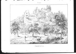 Trostburg von Wagner 1840
