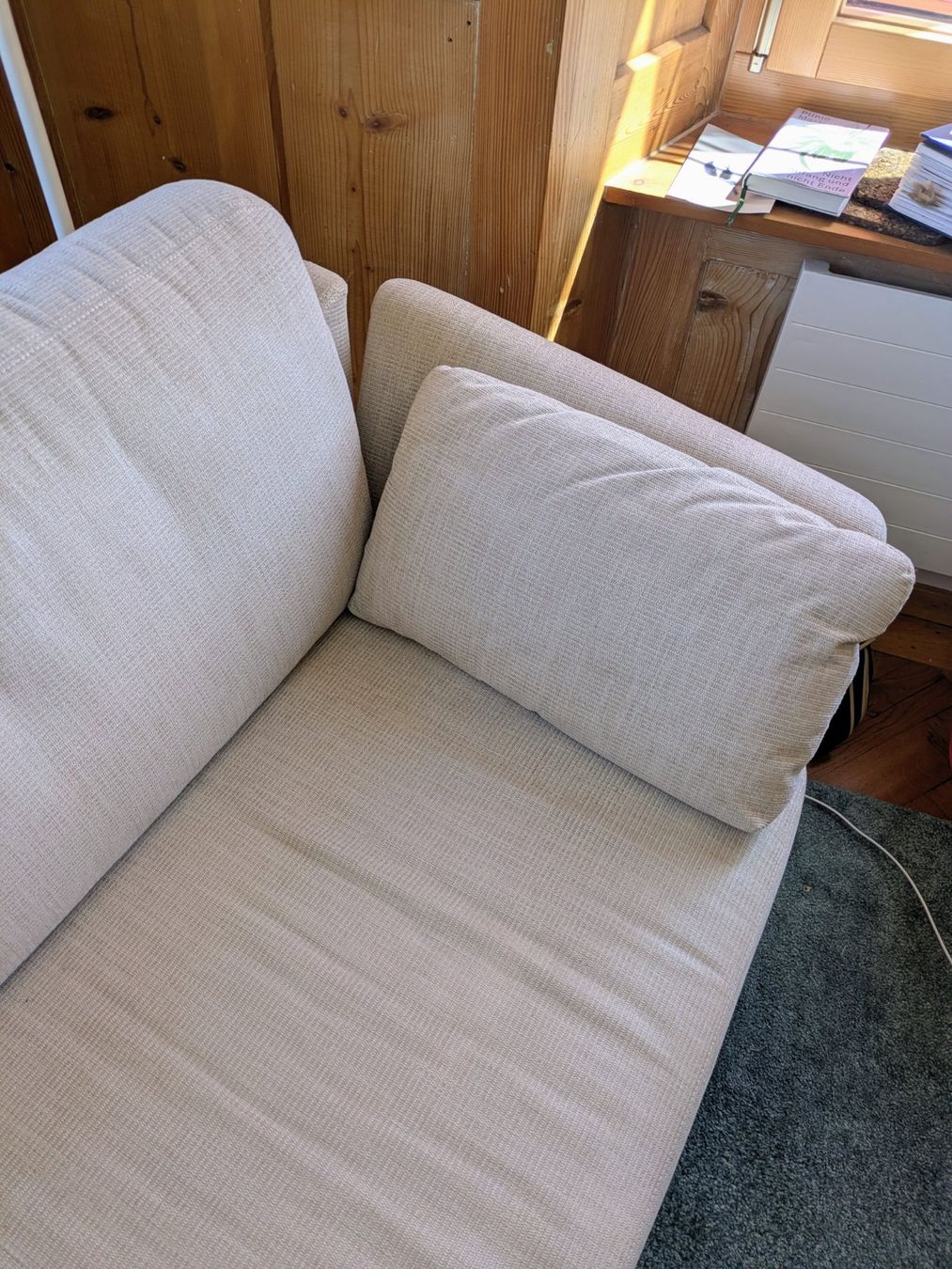 Intertime Divani: Designersofa Intertime Switzerland beige Stoff – Usato da Thalwil venduto da esist88 2
