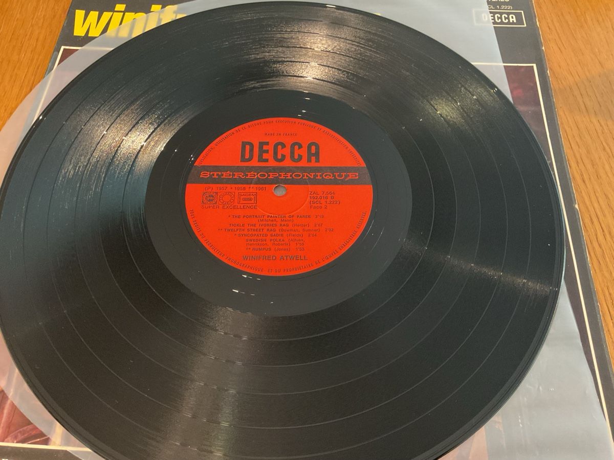 Schallplatten: Winifred Atwell Schallplatte - Decca Top! – Gebraucht aus Steinach von Quarkie 2