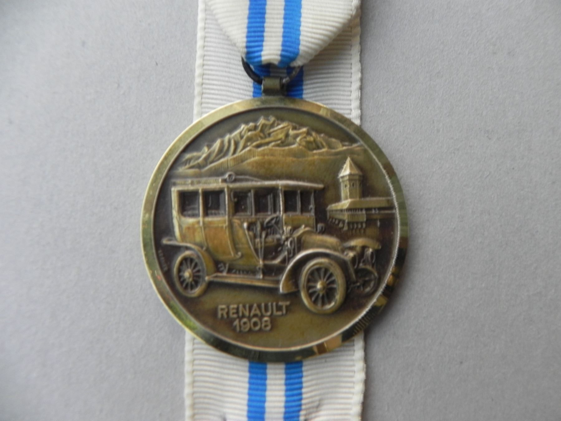 Médailles: Medaille Auto Renault 1908 Oltimer – D'occasion à Siebnen par krimsie