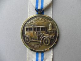 Medaille Auto Renault 1908 Oltimer