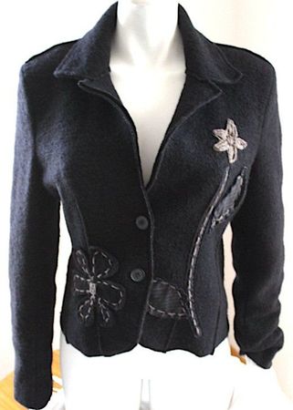 Warme Jacke von La Fée Maraboutée, Größe 38/40.