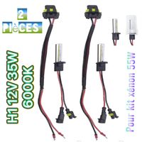 2x | Ampoules H1 12V 35W 6000K pour kit xénon 35W auto moto