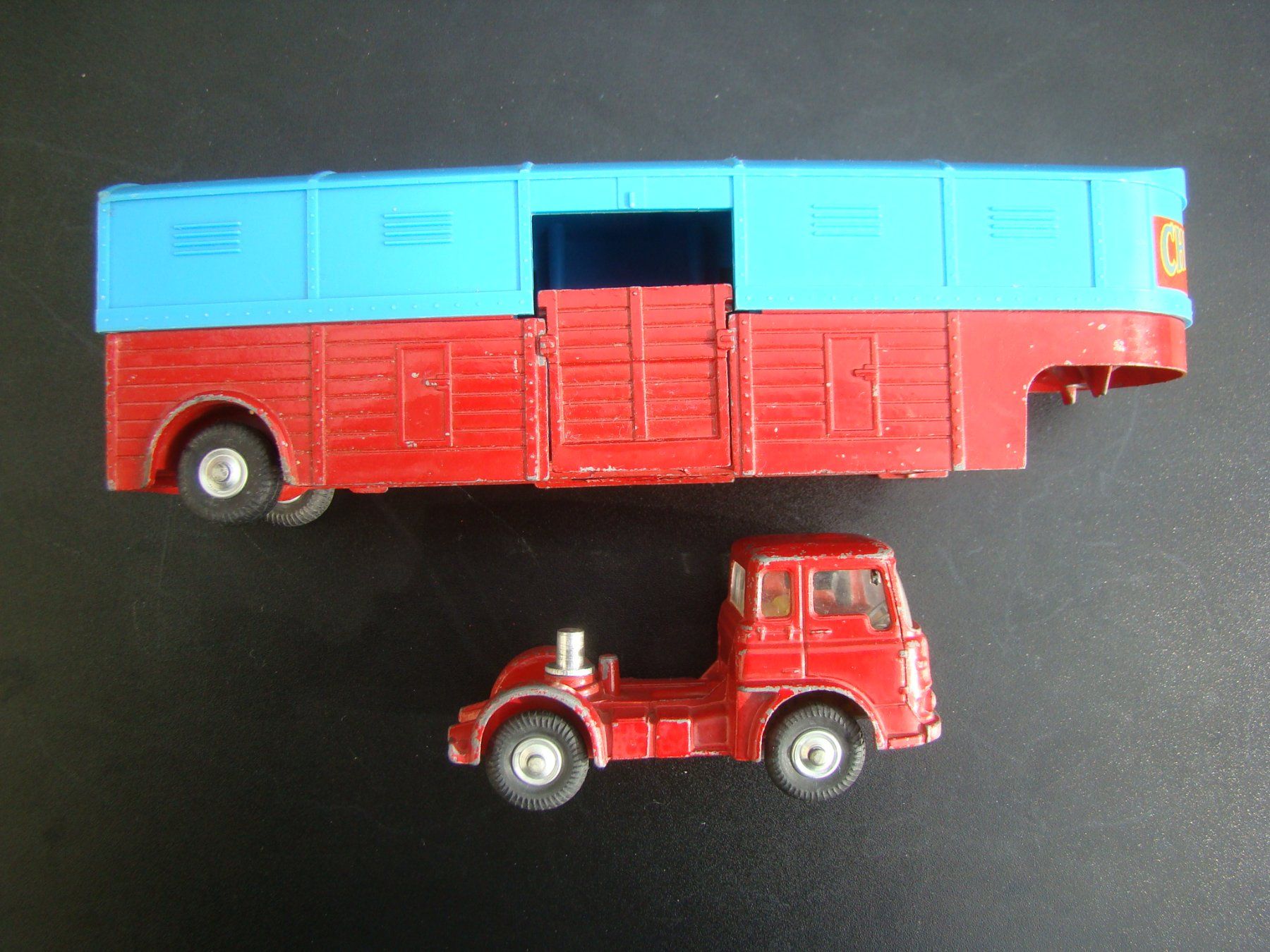 Dinky Toys Modellini d'auto: Corgi Major Bedford Chipperfields Pferdetransporter cool rar – Usato da Walzenhausen venduto da Vanquish711 2