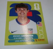 Panini Sticker FIFA WM 2026 BREENDEN AARONSON  USA 17