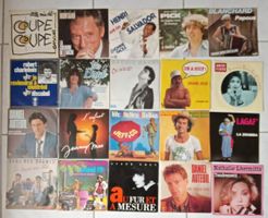 Lot 7 / disques 7" vinyle 45t - Sammlung 7" 45t - 20 x