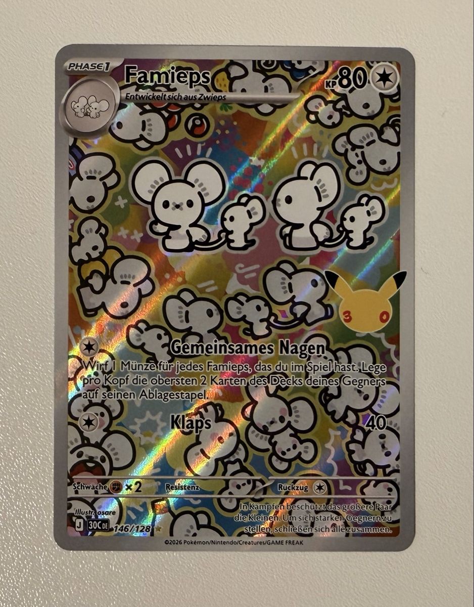 Pokémon Carte collezionabili: Famieps #146 – Nuovo (secondo la descrizione) da Au SG venduto da Bego1