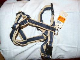 Hundegeschirr Smile Pet, blau-grau, Gr. XXL, NEU %