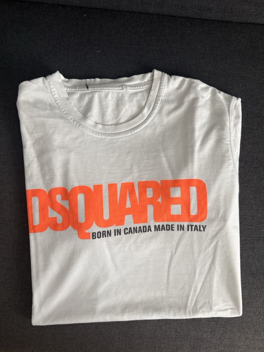 Dsquared2 T-Shirts: DSQUARED2 T-Shirt Weiss Grösse S Gebraucht – Gebraucht aus Derendingen von greygoose.63 2