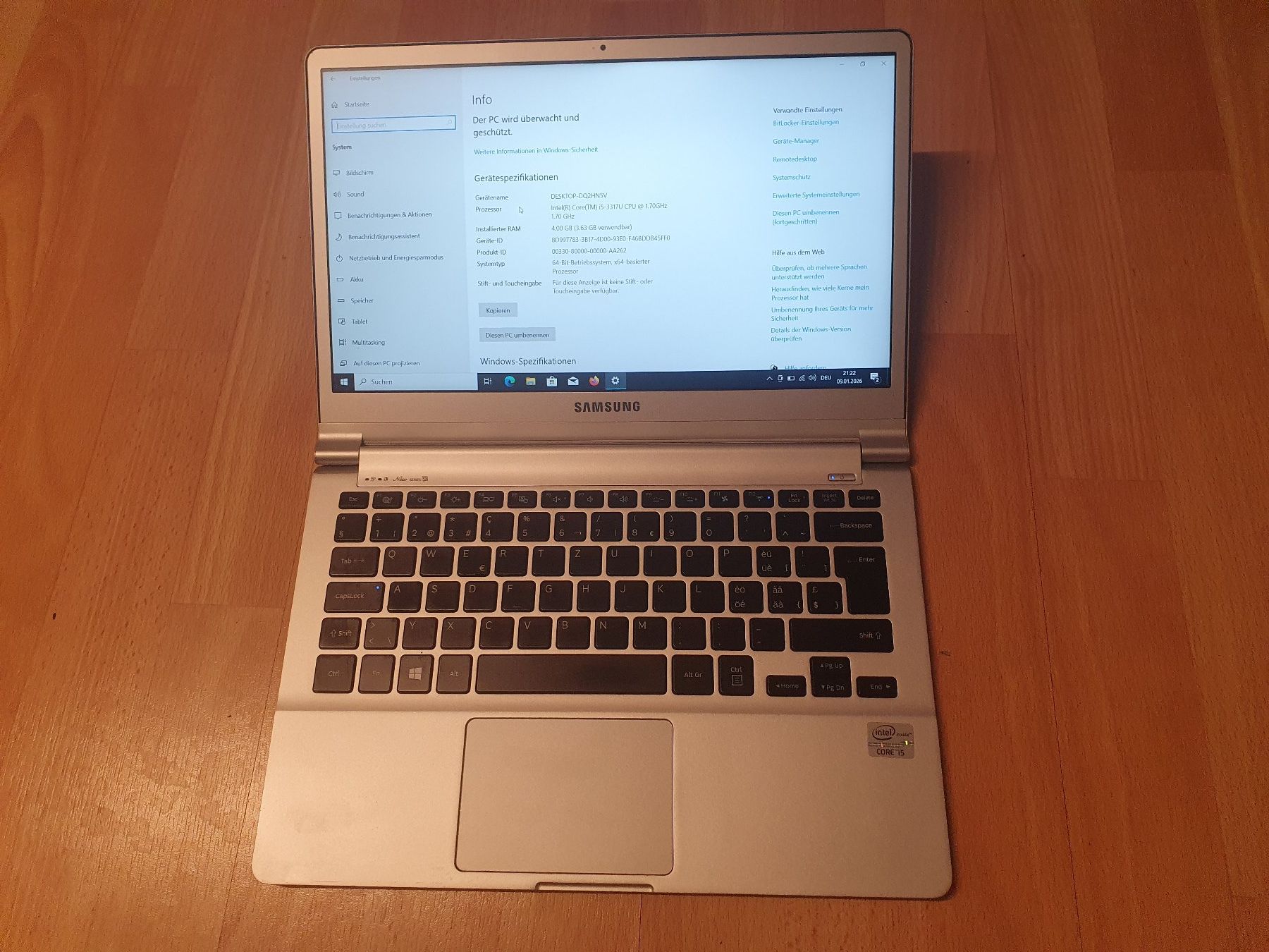 Samsung Notebooks: Laptop / Notebook Samsung Ultrabook – Gebraucht aus Gossau SG von lupo-3l-tdi